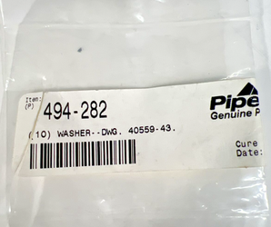 Piper 494-282 Washer (Pack of 4 )