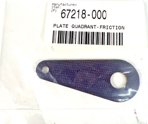 Piper 67218-000 Plate Quadrant Friction