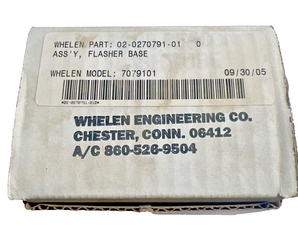 Whelen 02-0270791-01 Flasher Base