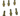 Aircraft Fuel Injectors Lycoming IO540  Set of 6