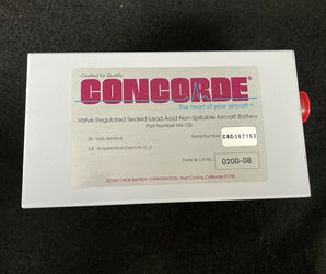 Concorde RG-126 Battery