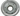 Cleveland Aircraft 6.00 x 6 Inner Wheel Half 6 Bolt