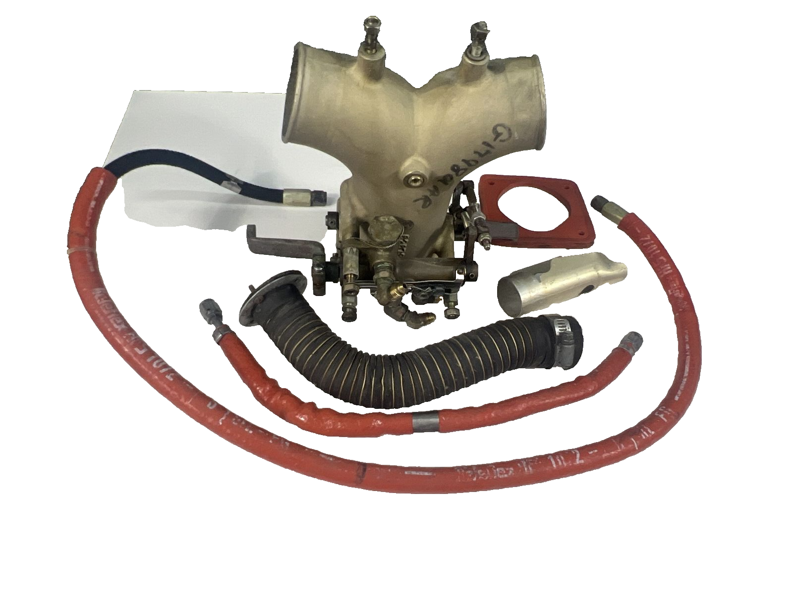 TCM Continental Fuel Injection Control 625219-2 and Intake Plenum with ...