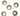 Cessna Fastener S2319–23 Cam Lock ( Pack of 5 )