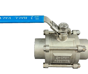 Ball Valve: 2 in Pipe Size, Full, 1,000 psi CWP Max. Pressure,
