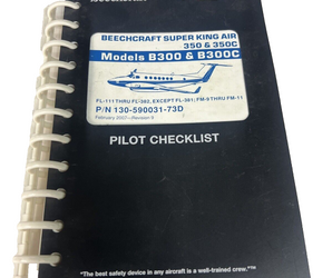 Beechcraft King Air Pilot Checklist Manual
