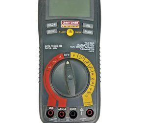 Craftsman Professional True RMS Digital Multimeter Cap Freq Temp