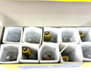 Ge309 Aircraft Lightbulbs box of 10