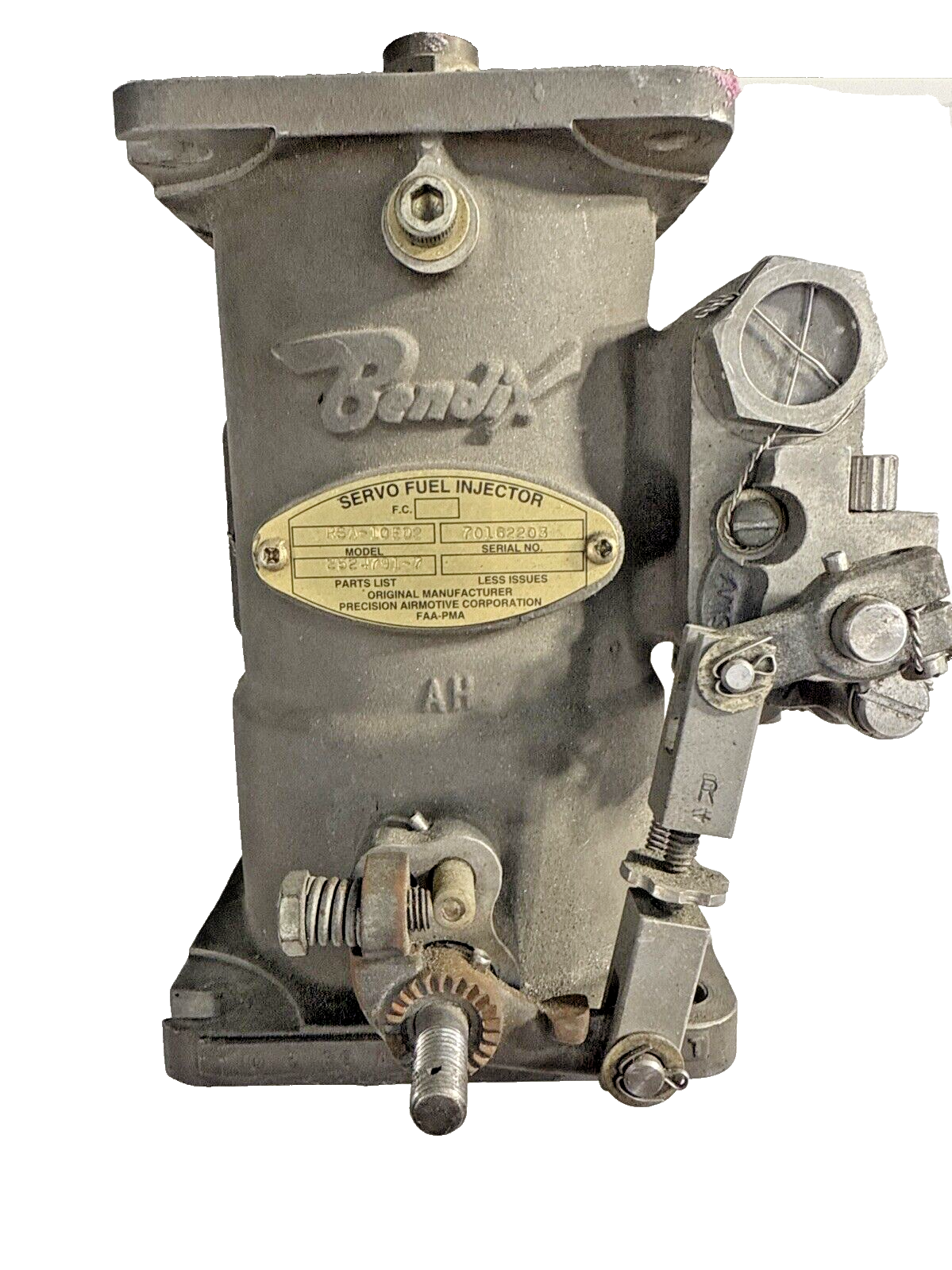 Bendix Servo Fuel Injection RSA-10ED2 – Airplane Parts and Service