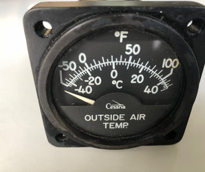 Cessna 310 Outside Air Temperature Indicator P/N: CM2628L1