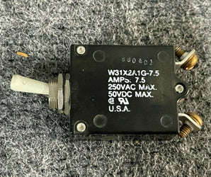 W31X2A1G-7.5 Thermal Circuit Breaker Made in USA