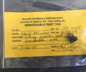Cessna 081-30169 Bleeder Seat