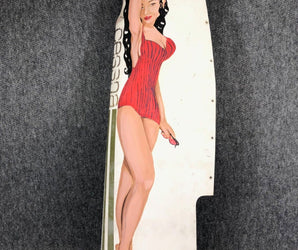 Aviation Nose Art Pin Up Girl Man Cave Art Cessna Wing Tip