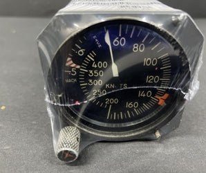 Mach Airspeed Indicator B0247–81101 Lear Sigler