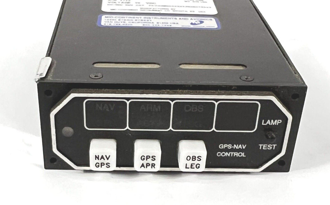 MD41-328 MID CONTINENT GPS-NAV ANNUNCIATION CONTROL UNIT 28 VDC