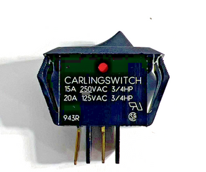 97K8953 Rocker Switch 250 VAC 20 Amp