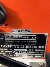 Load image into Gallery viewer, Fairchild Cockpit Voice Recorder Model A-113
