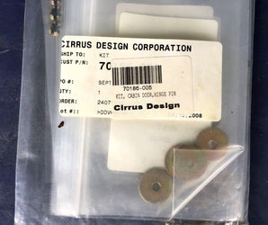 Cirrus PN 70186-005 Kit Cabin Door Hinge Pin