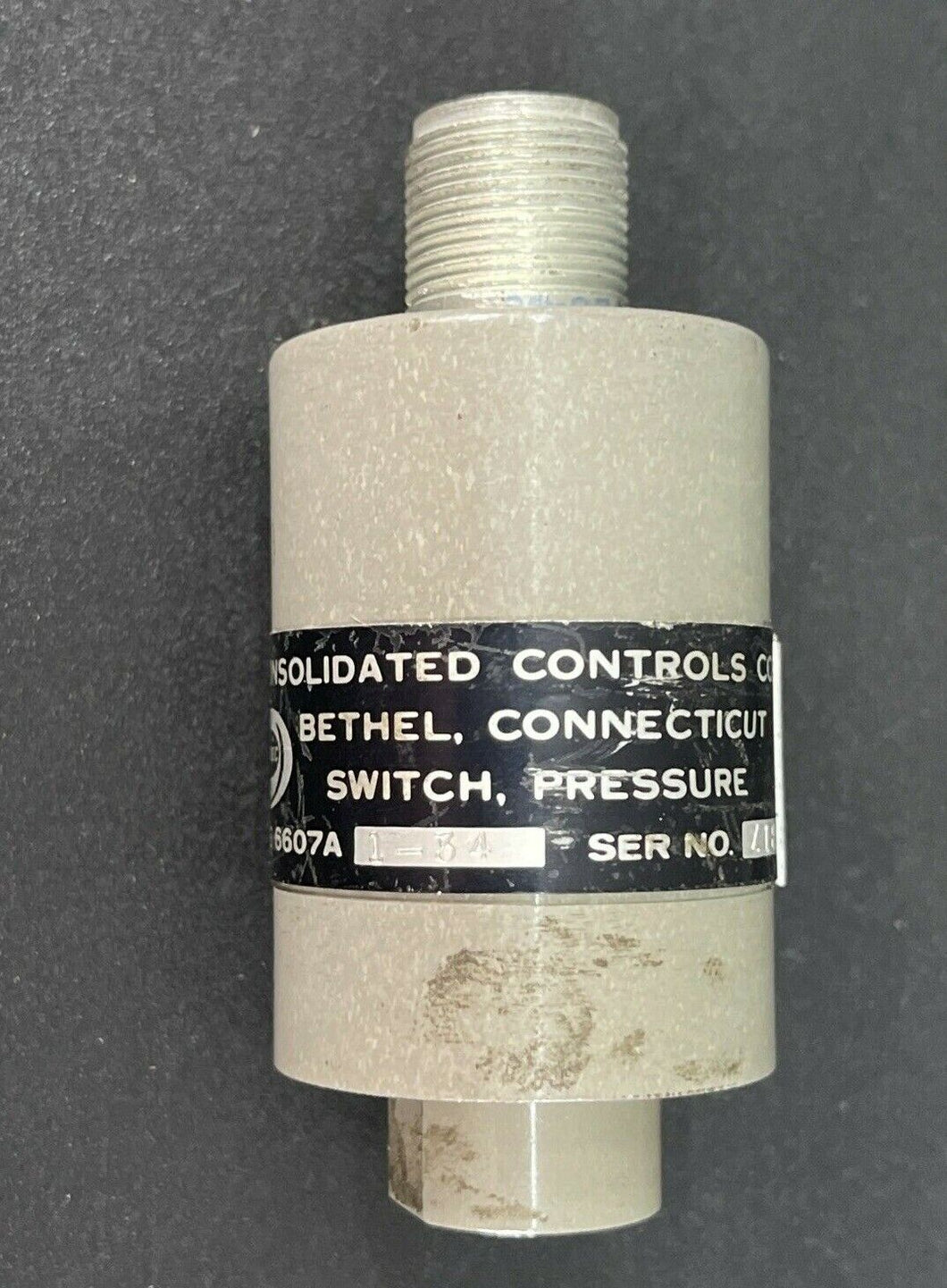 Consolidated Controls 6607A 1-34 Pressure Switch