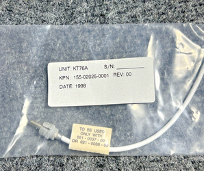 155-02025-0001 COAX CABLE KT76A