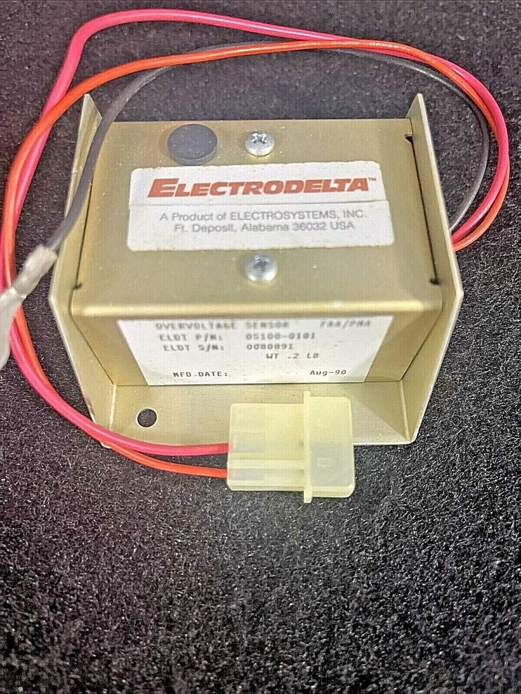 Electrodelta OS100-0101  Overvoltage Sensor 14VDC