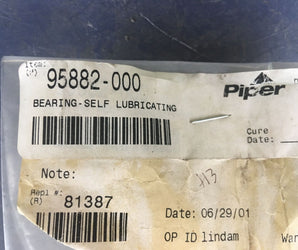 Piper PN P95882-000 Bearing