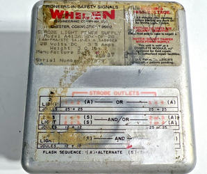 WHELEN Strobe Light Power Supply A413A HDA-DF-28