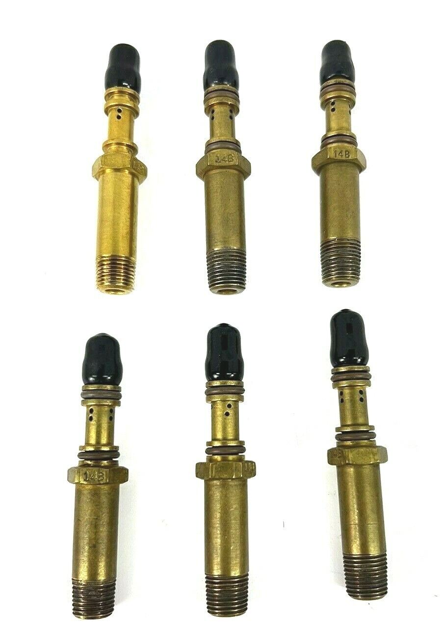 627335D13 TCM Continental Fuel Injection Nozzlets IO520  SET of 6 Stamped 14B