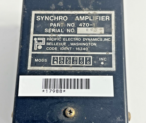 Pacific Electro Synchro Amplifier 470-1