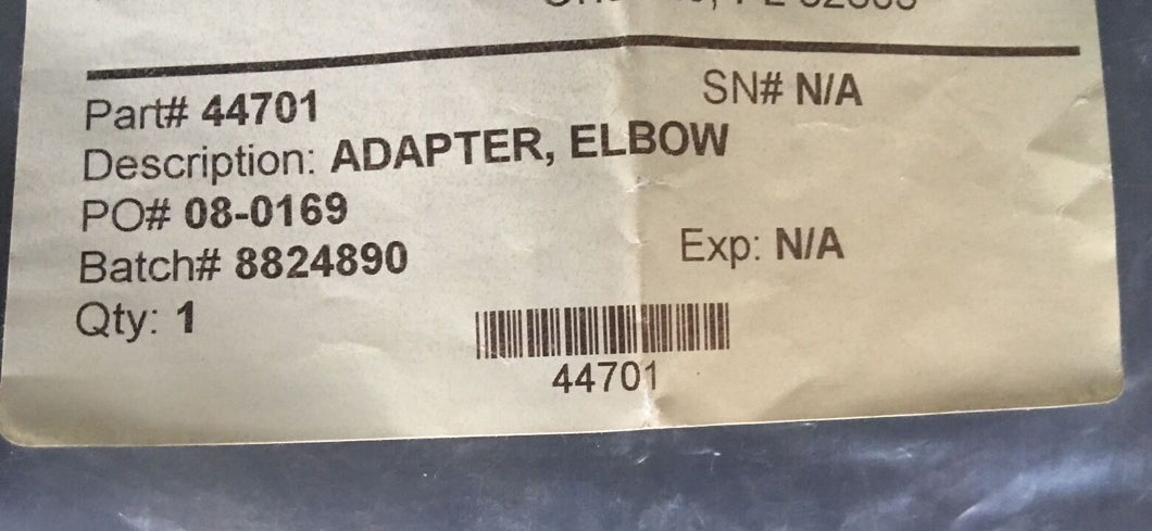 Cessna Beech Piper Adapter Elbow  44701