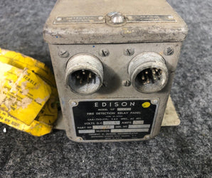Edison Fire Detection Relay Panel  Model 117 OH