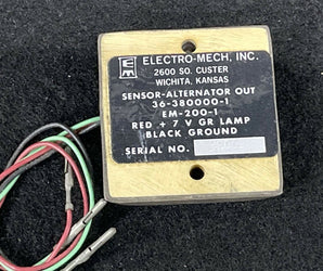 36-380000-1 Electro-mech Sensor Alternator EM-200-1