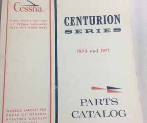 Cessna  Centurion Parts  Manual 1970 thru 1971