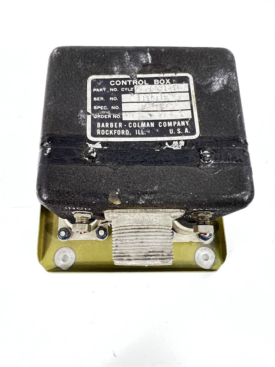 Beechcraft Temperature Control Box CYLZ6631-1 Barber-Colman with Shock Mounts