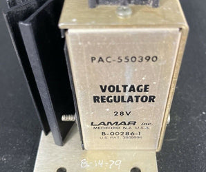 Lamar B00286-1  Regulator 28VDC