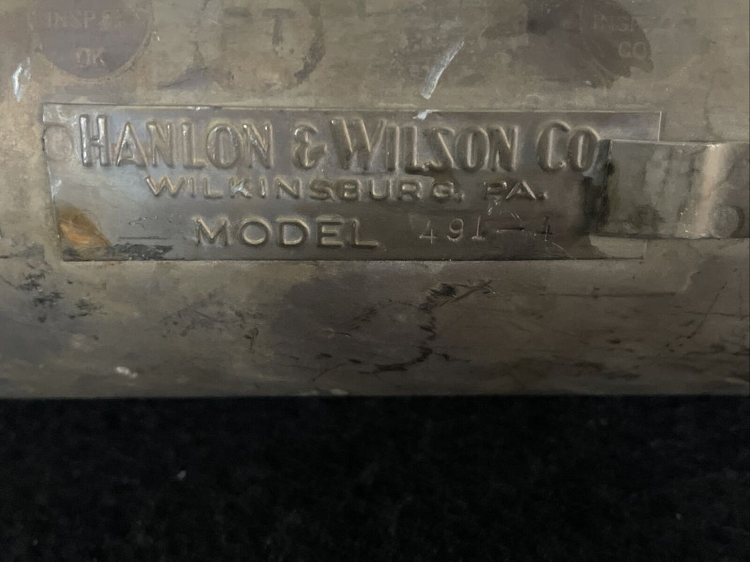 Hanlon Wilson 491-4 Muffler and Tailpipe