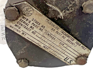 2CM9AAA Tach Generator  General Electric