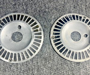 Cessna 6 Inch Hubcap Pair