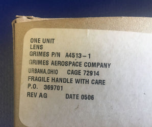 A4513-1 Grimes Lens Clear Cessna Piper Beech