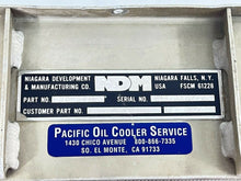 Load image into Gallery viewer, Niagara Aircraft Oil Cooler 20568A
