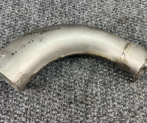 0850600--91 CESSNA 310 UNDERWING LEFT HAND FORWARD EXHAUST RISER.