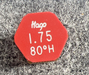 HAGO 1.75 GPH 80° H HOLLOW NOZZLE