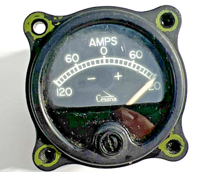 CM2627L1 or CM2627-1N Cessna Amp Meter Indicator (Volts: 24)