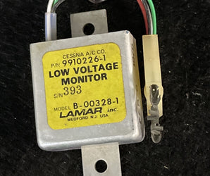 9910226-1 or  B-00328-1 Cessna  Lamar Low Voltage Monitor (Volts: 28)
