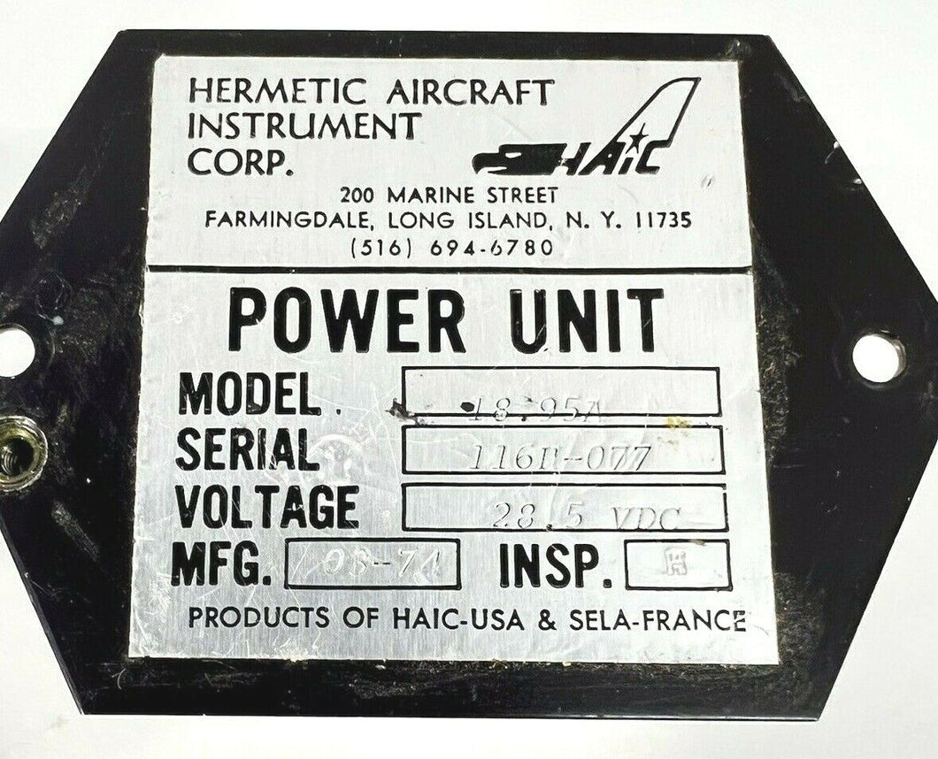 Aerospace Lighting Power Unit Model 18.9 5A