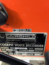 Load image into Gallery viewer, Fairchild Cockpit Voice Recorder Model A-113
