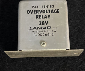 Lamar B-00266-2 OverVoltage Relay Piper 482-182