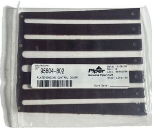 Piper Engine Control Cover Plate 95804-802